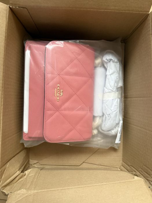 Geantă Coach Mini Klare Crossbody Roz