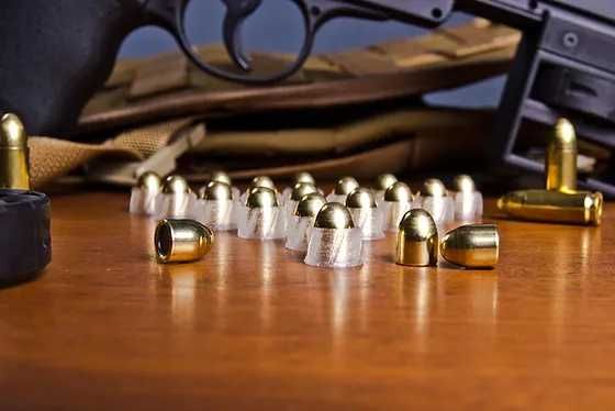Pistol [PUTERNIC] Cu Bile De CAUCIUC ~25J~ Airsoft Co2 Gaz ~205 M/s!!~