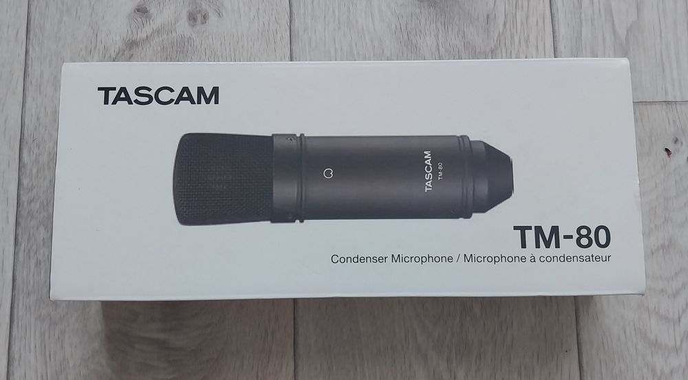 Студийный конденсаторный микрофон Tascam TM-80 B