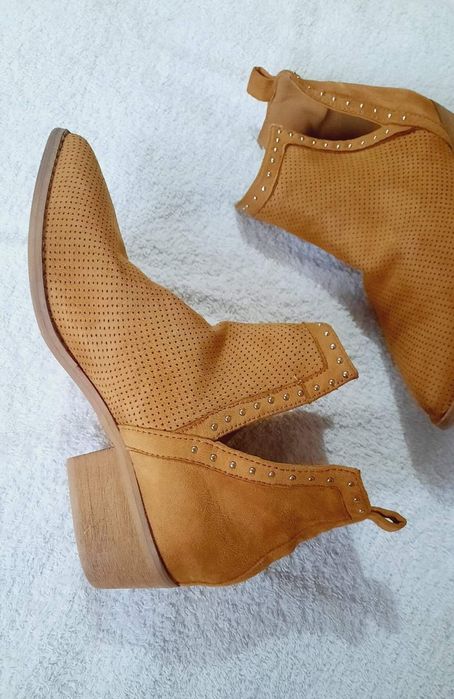 Botine damă Brook Camel nr.36, interior 22cm