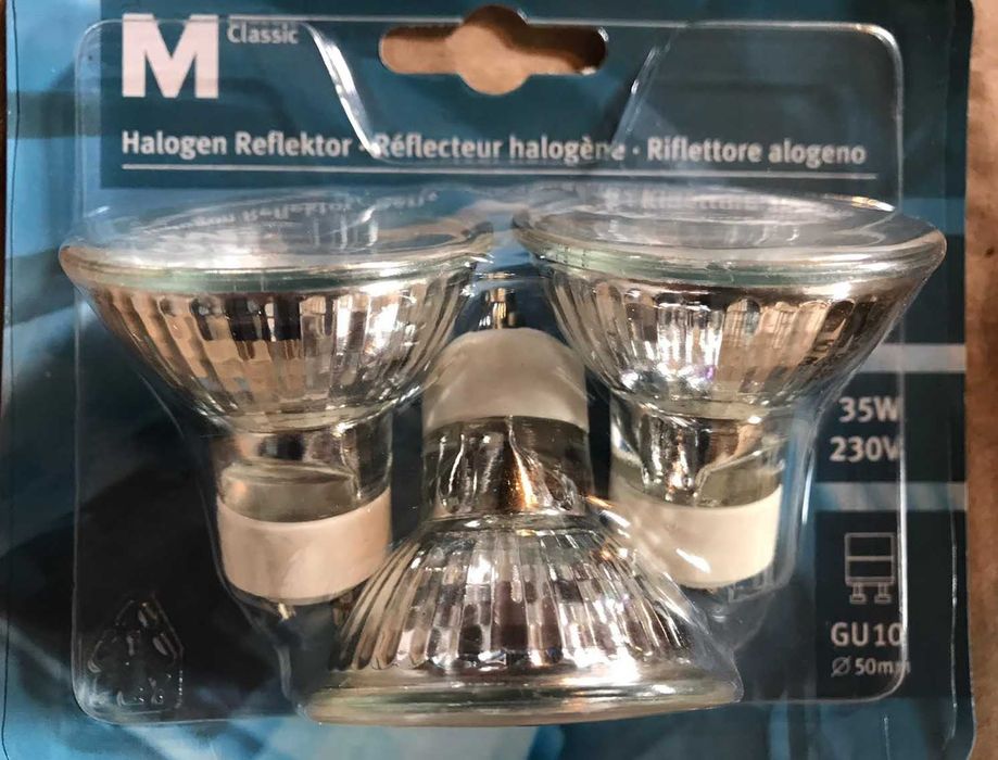 Лед лунички за вграждане 35 W  и  50 W / 230 V / ф 50 мм