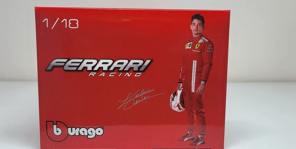 Machetă Ferrari F1 SF-21 Leclerc 1/18 Bburago