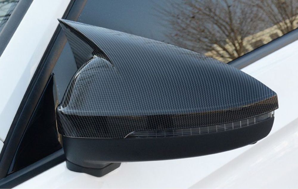 Накладка на зеркала заднего вида (карбон) на volkswagen. Новое