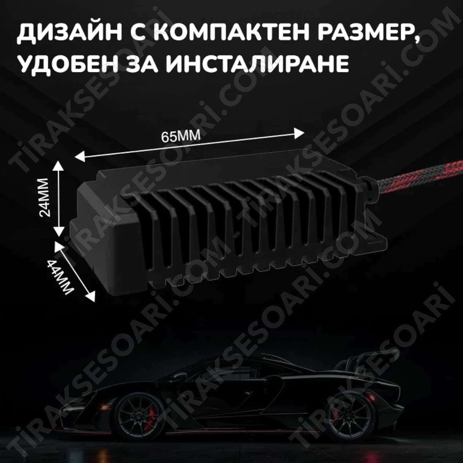 2 БРОЯ H3 CANBUS, Товарно Съпротивление за H3 LED Крушки Резистори H3