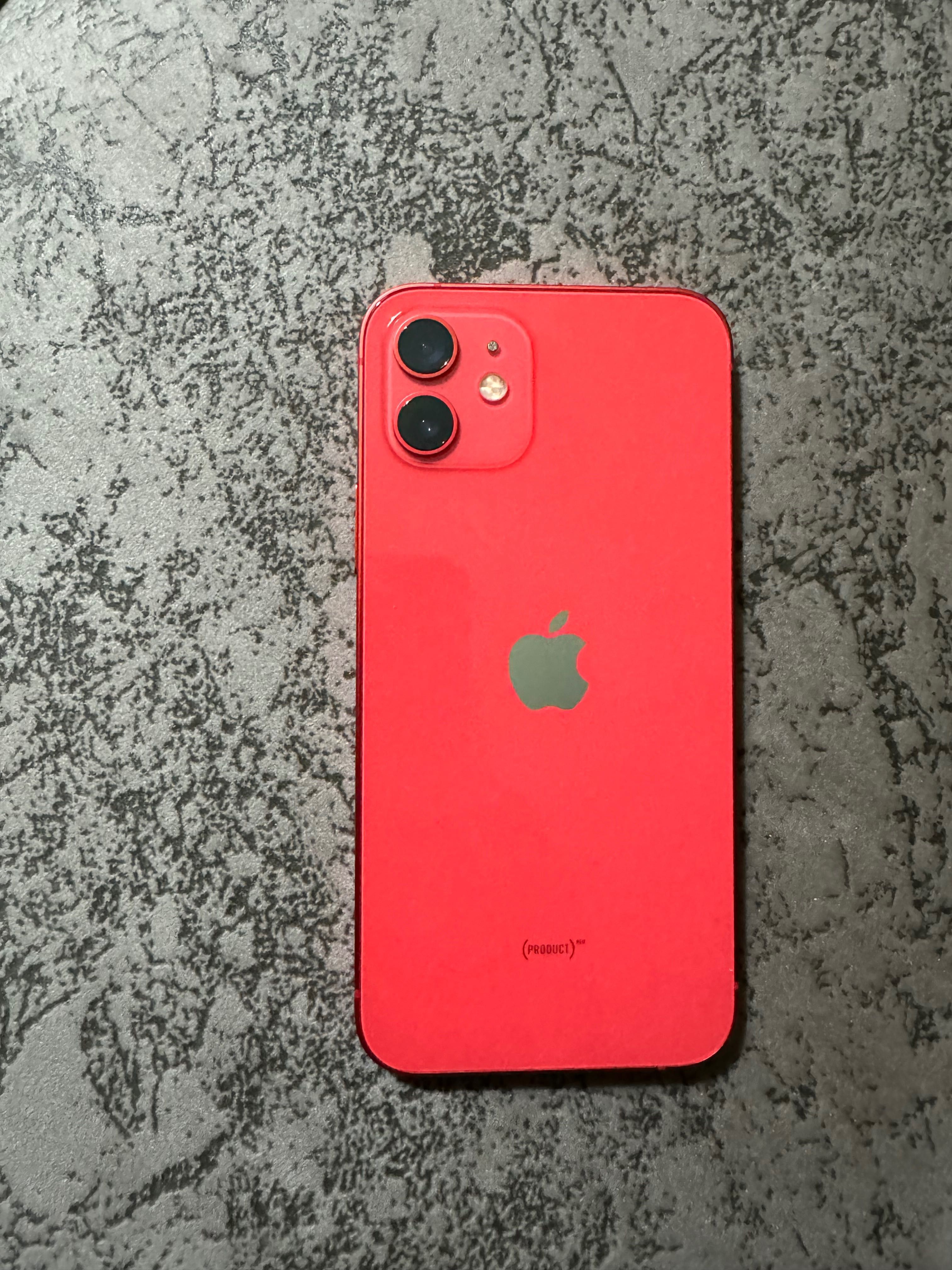 iPhone 12 red 128 гб