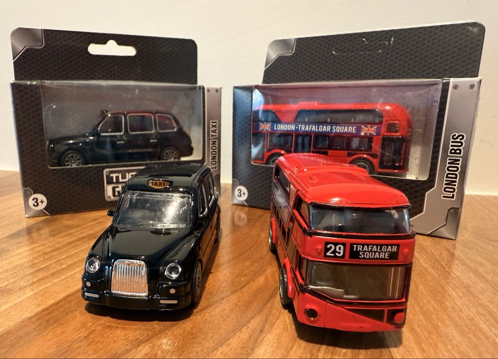 Set Masinute Simbol Londra (Taxi + Bus)