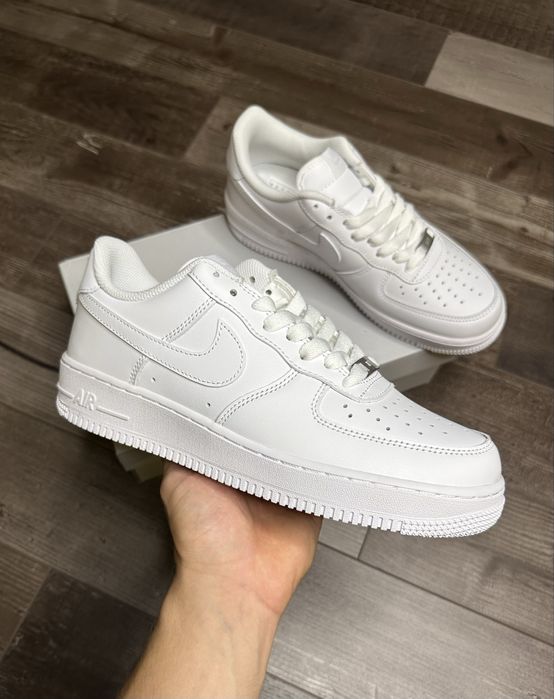 Nike Air Force 1 ‘07 – Нови Бели маратонки AF1 номер 42