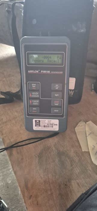 AIRFLOW PVM100 tester pentru aer condiționat sisteme ventilație etc