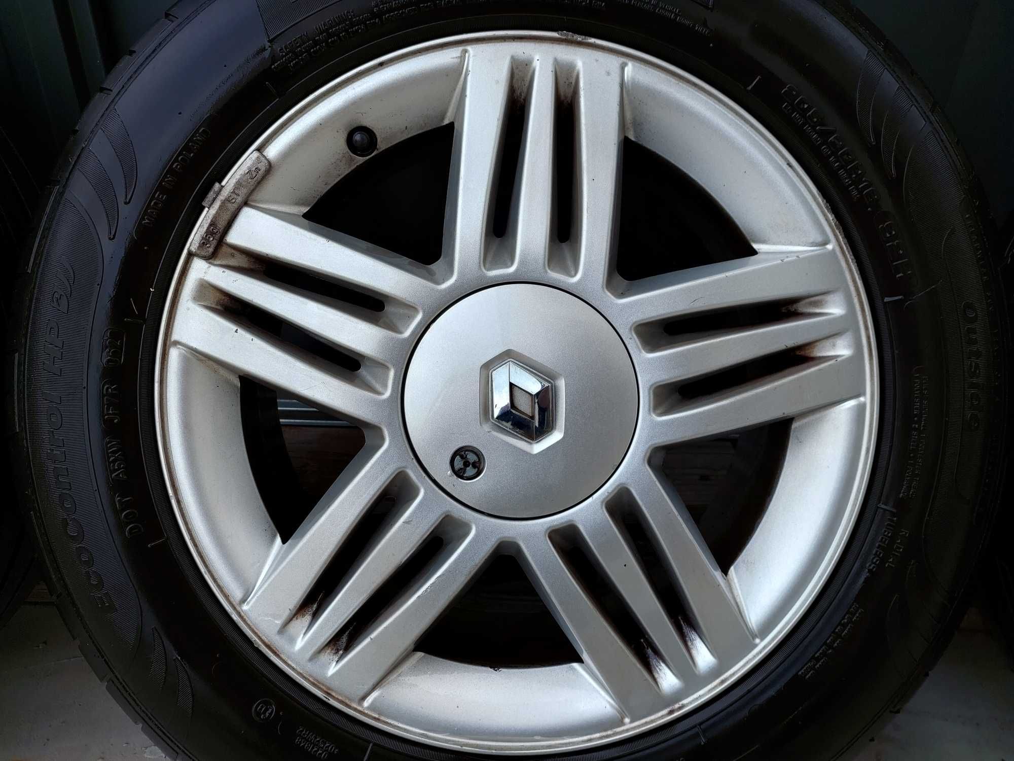 Джанти 16" от Renault Scenic 2 с летни гуми 205/60/16