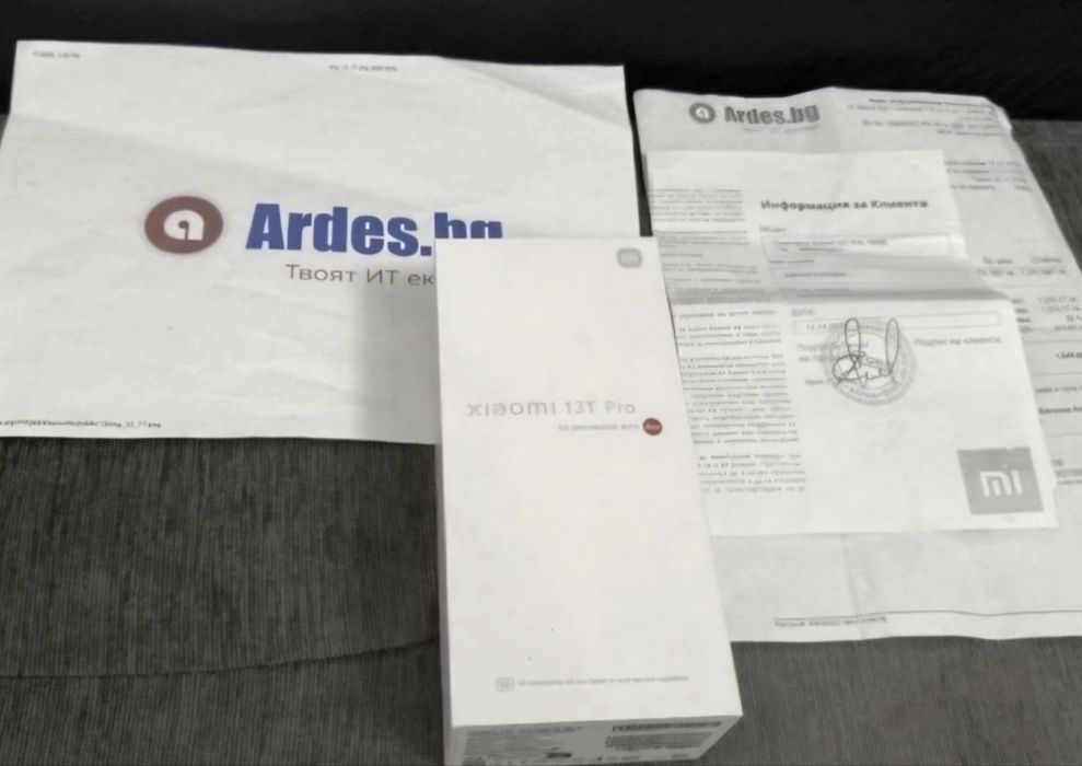 КАТО НОВ 1TB Xiaomi 13T Pro Гаранция от Ardes до 2025 г. Blue / Син