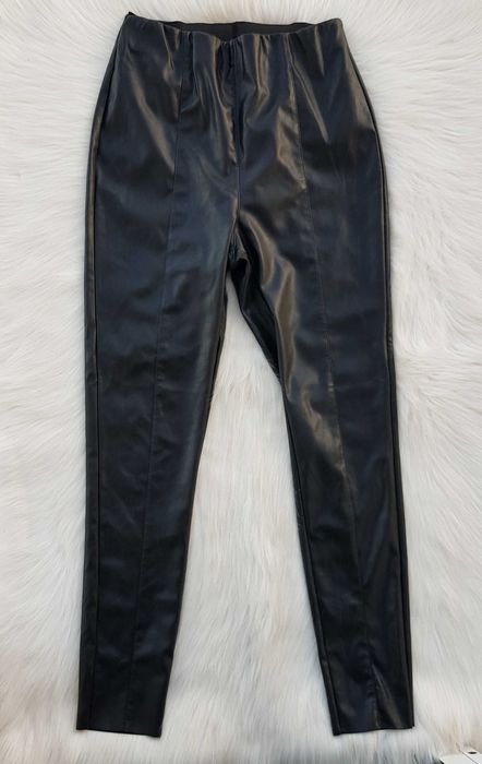 Кожен панталон H&M размер М