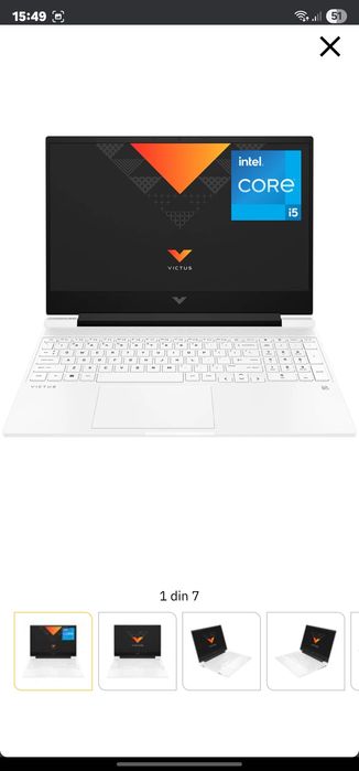 Vând laptop hp victus