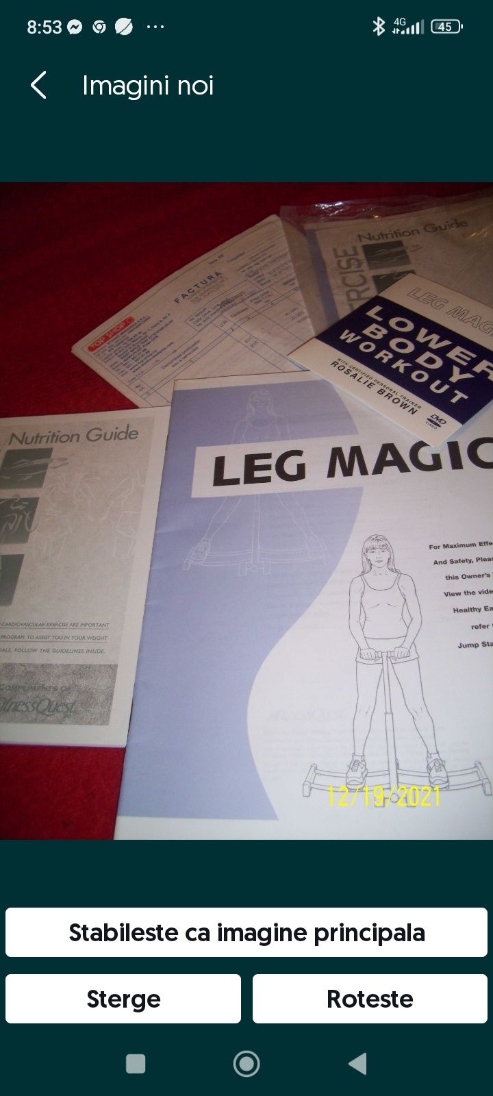 Aparat sport Leg Magic
