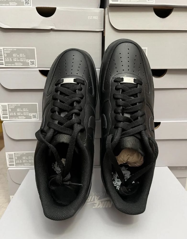 Nike Air Force 1 Low Triple Black Adidasi Tenisi