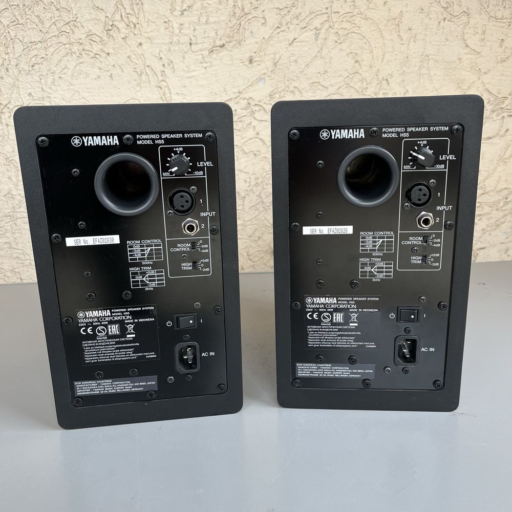 Yamaha hs5 студийные мониторы