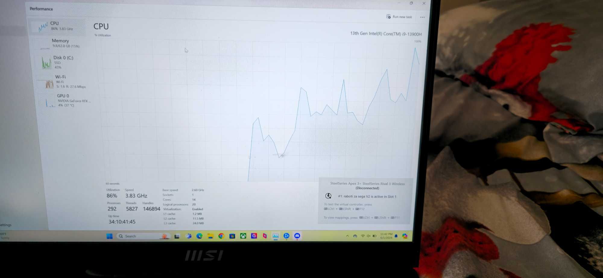 Msi gaming laptop