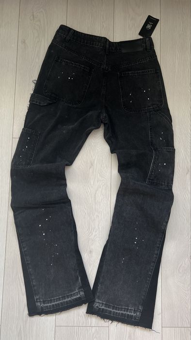 Blugi flared evazati sumwon (nu gallery dept, rick owens,  balenciaga)