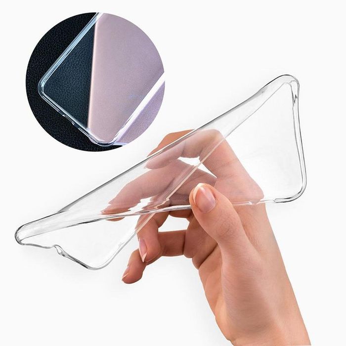 Techsuit clear silicone кейс за iphone 17 pro – прозрачен
