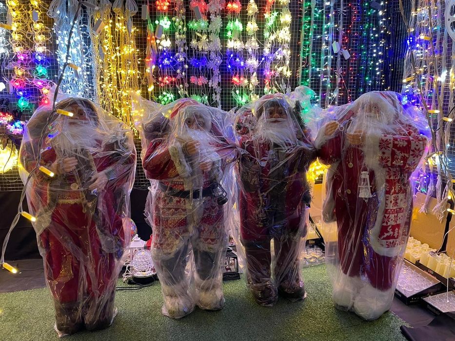 Новогодние светодиодные гирлянды украшения ёлки аксессуары