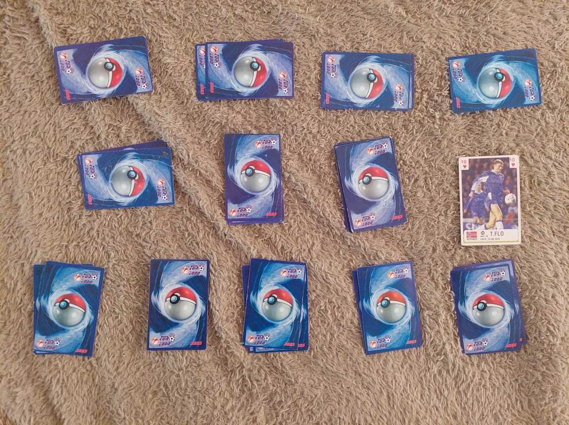 Продавам карти с баскетболисти и емблеми от Евро 2000