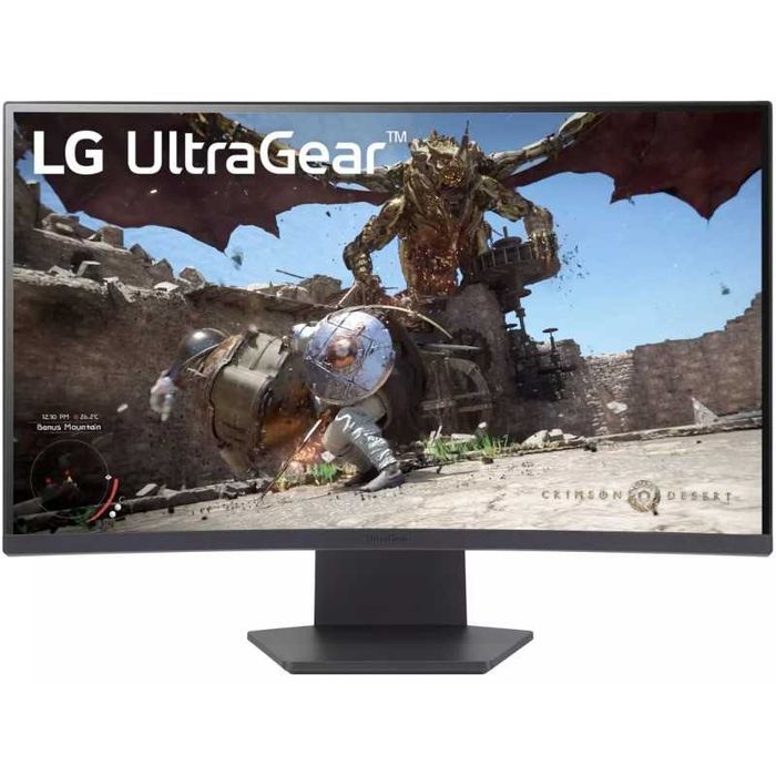 Monitor LG Gaming UltraGear 27GS60QC-B Curbat 27 inch 1 ms 180 Hz HDR