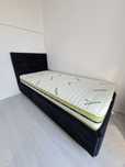 Pat tapitat TimFlex AMORE NEW +Saltea anatomica VitalityM7 25cm 200x90