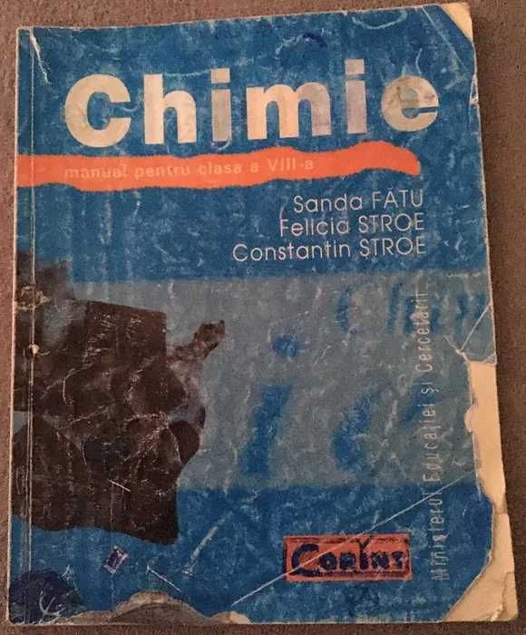 Chimie manual clasa a VIII a Corint , Sanda Fatu , Felicia Stroe