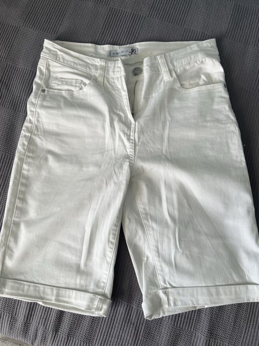 Шорты белые женский