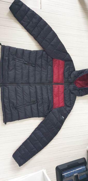 Armani Jeans AJ Puffer  56 - XL / 2XL ОРИГИНАЛ! Мъжко Двулицево Яке