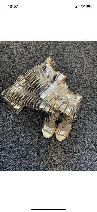 Cizme  peste Genunchi Gladiator Aurii 40 Atelier Faiblesse