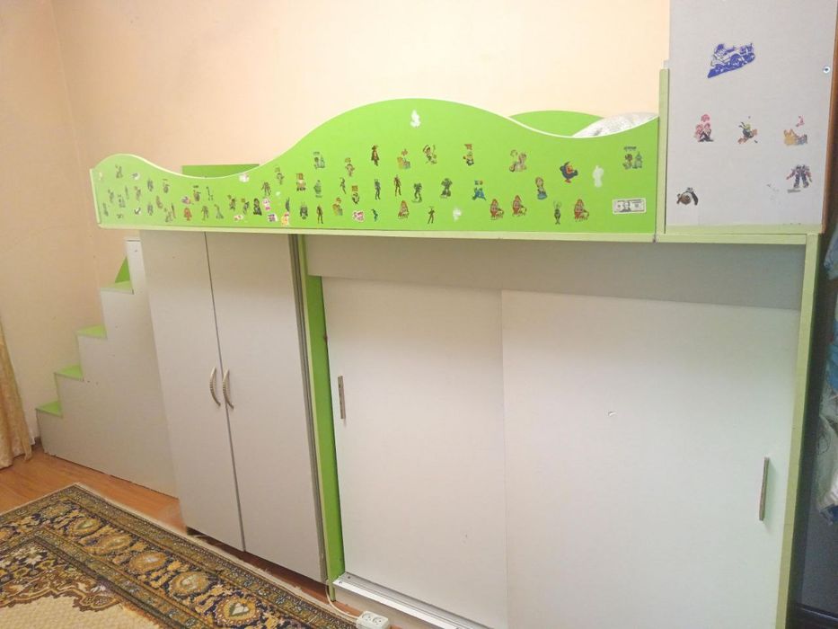 Детская кровать шкаф