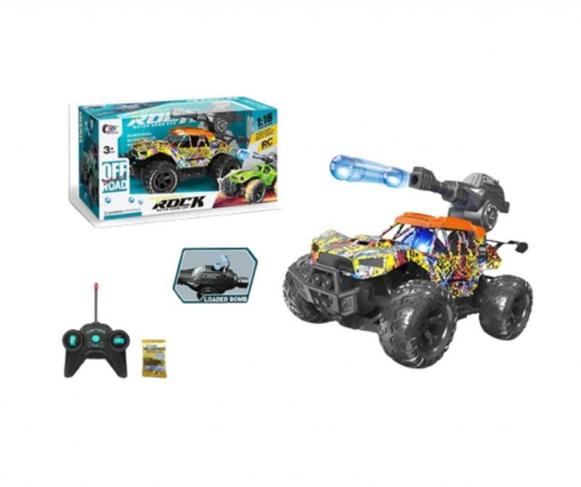 Кола с  дистанционно управление и водни бомби