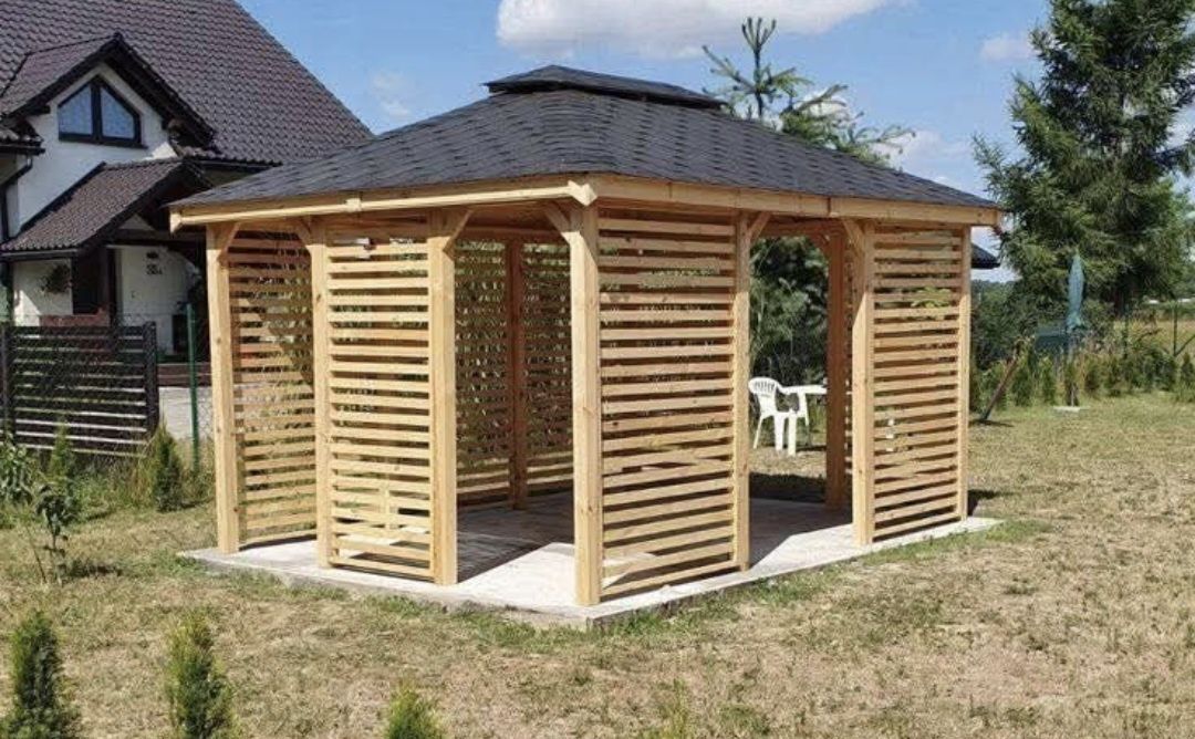 Terase din lemn -foișoare la comanda -pergole modele moderne -leagăne