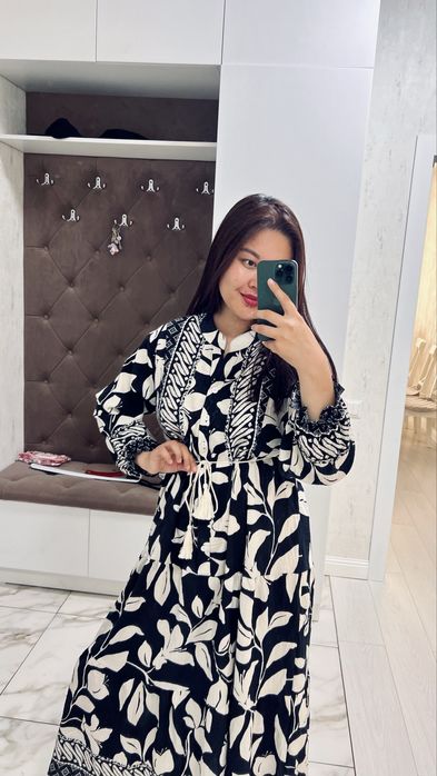 Штапель платье,женские платье