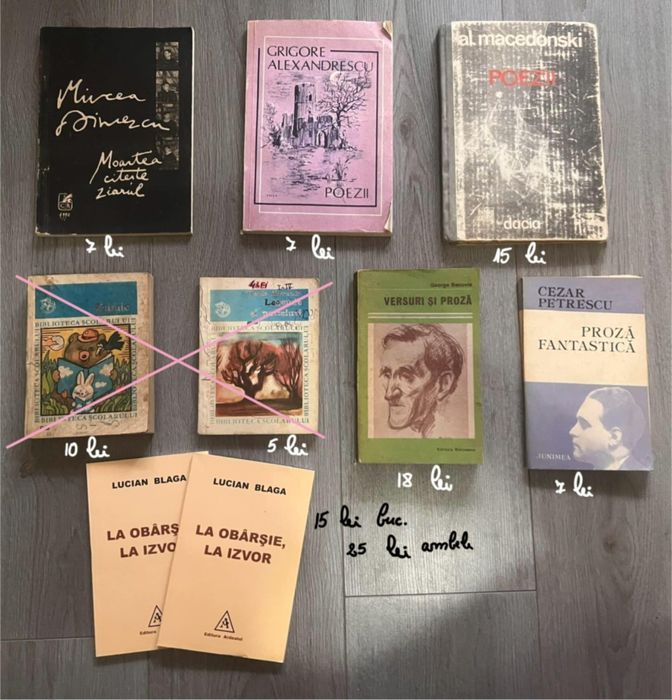 Diverse cărți  vechi