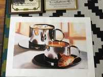 K. Boekhoff Print oficial expozitional decor arta cafea pt bar decor