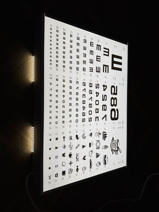 Табло за изследване на зрението