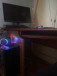 Pc de gaming la pachet cu periferice si monitor merge orice joc