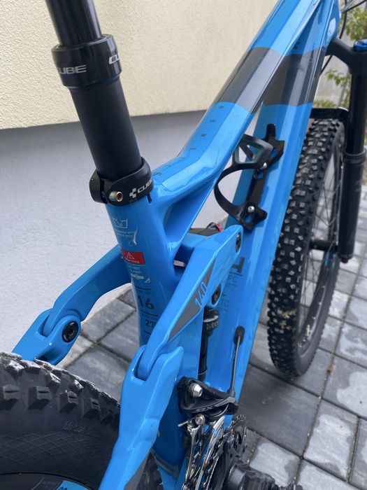 Cube Stereo 140 HPC Race Carbon full suspension cadru S roti 27.5