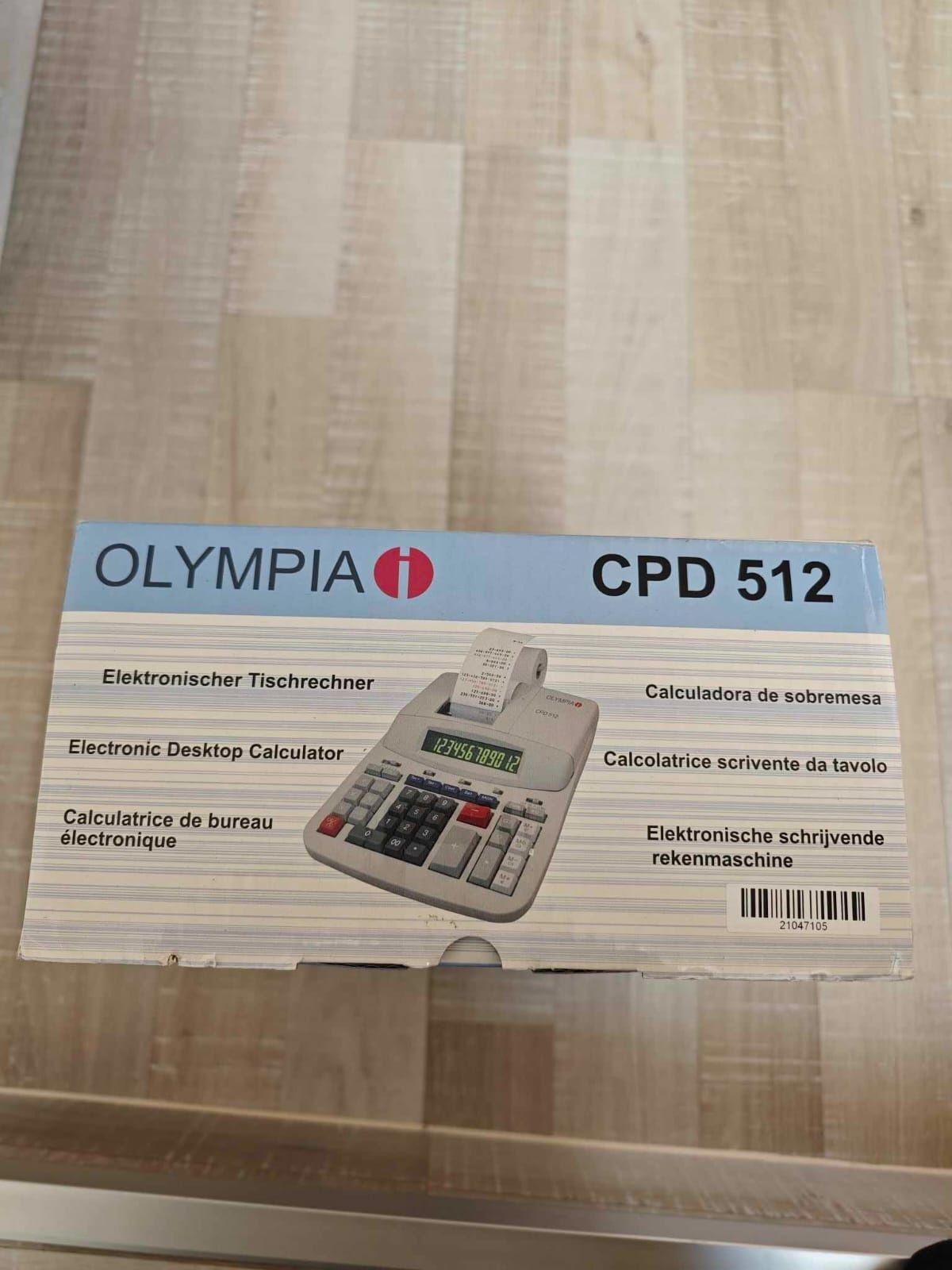 Olympia CPD 512 Печатащ настолен калкулатор