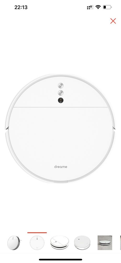 Робот-пылесос DREAME Robot Vacuum-Mop F9 White белый