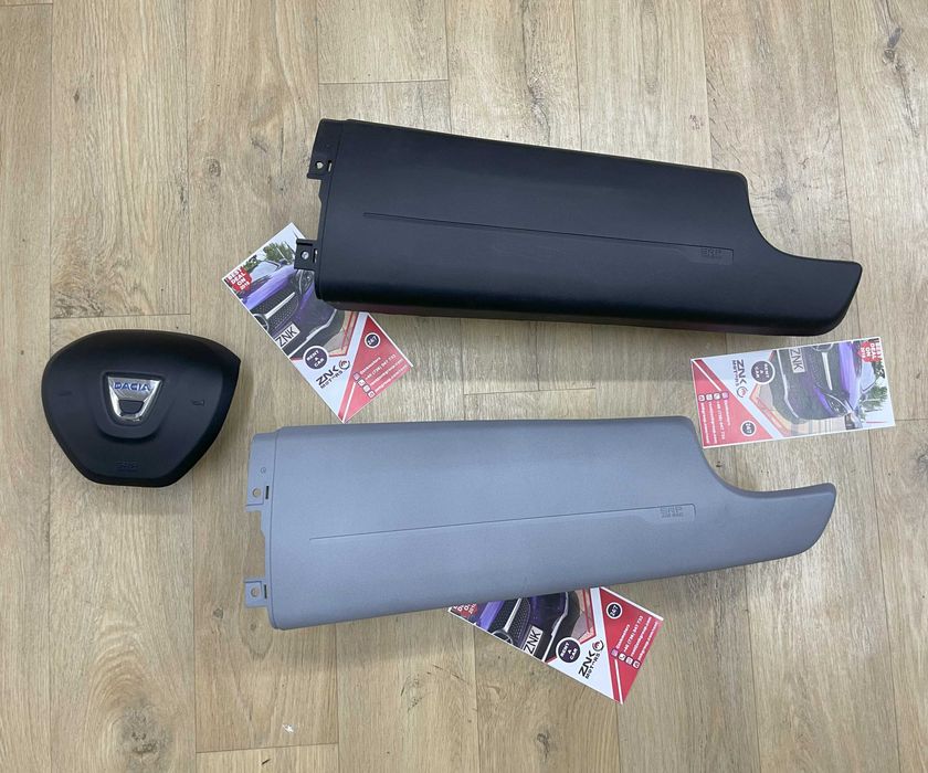 Dacia Duster orice model - kit airbag volan pasager  GRI  set centuri