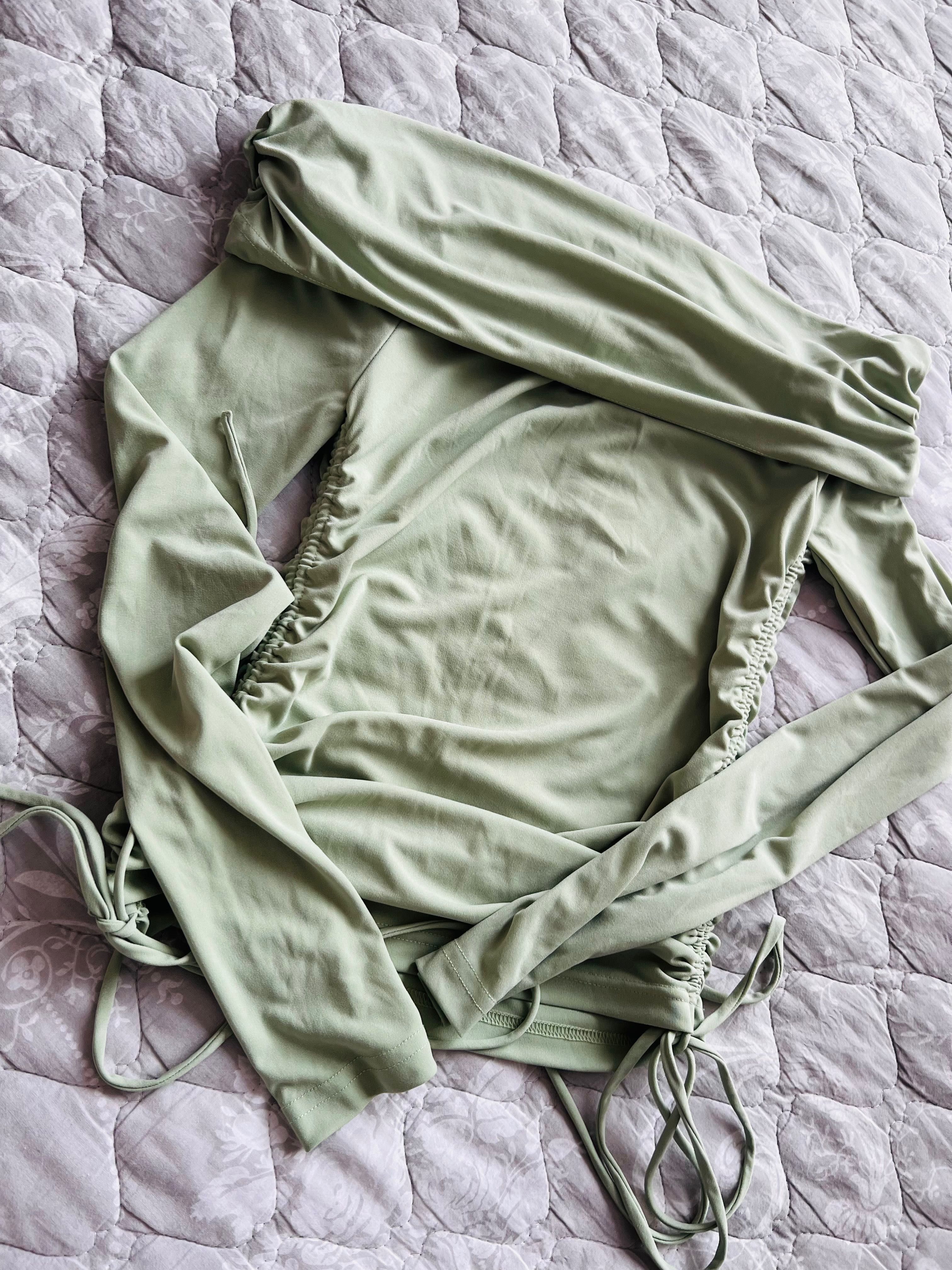 Блуза с връзки “Zara”