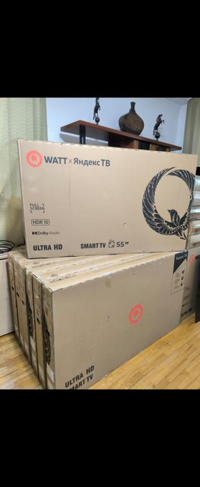 НОВЫЙ Yandex 140 см smart tv телевизор
