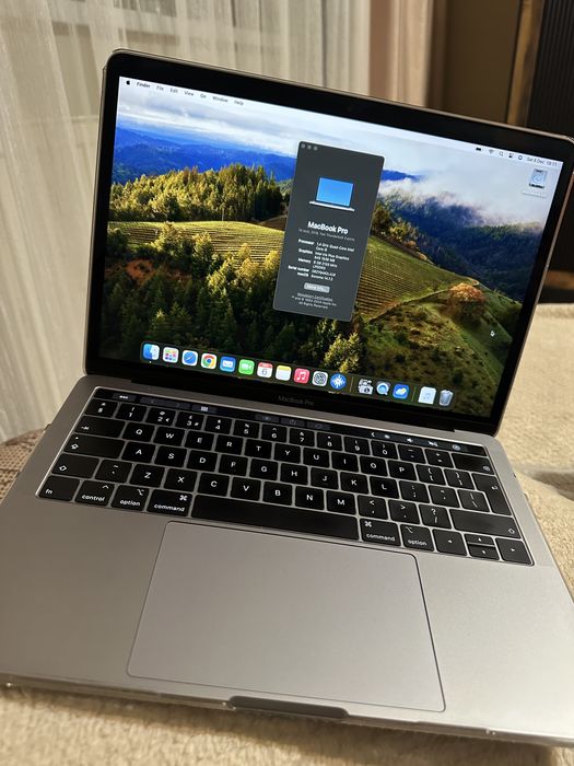 MacBook Pro 13” 2019 | Touchbar, Intel I5, 8Gb RAM, 256Gb SSD