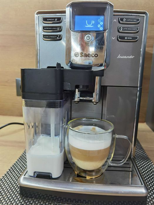 Saeco  Incanto HD  -  внос , на малко продукти и БГ меню