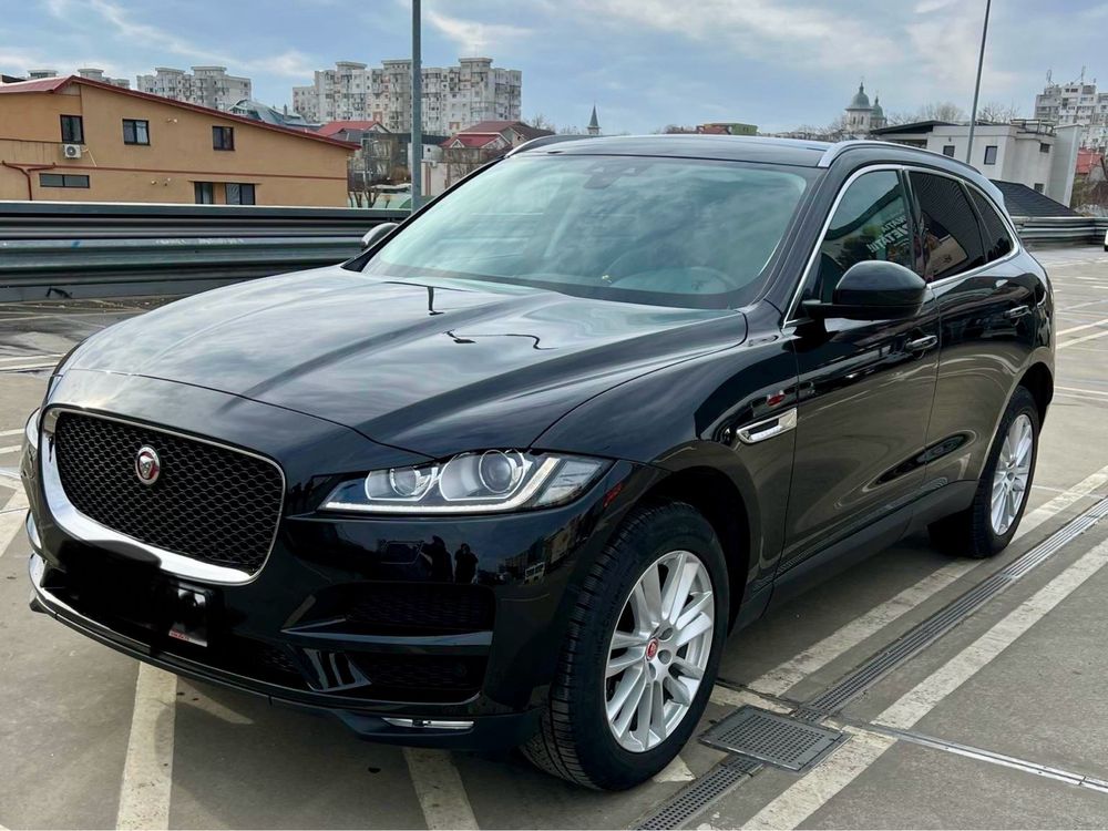 Jaguar F-Pace, 2018, 2.0 diesel, 180 CP, 4x4, 153000 km, 19.999€