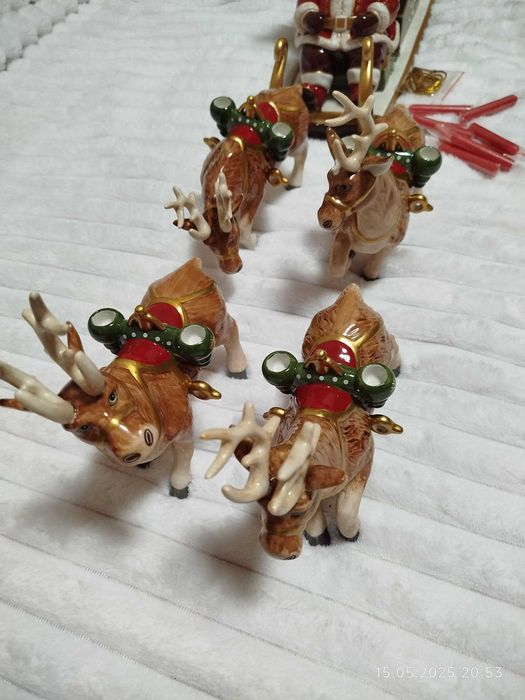 Статуэтка Санта на санях 70 см Christmas Toys Memory Villeroy & Boch