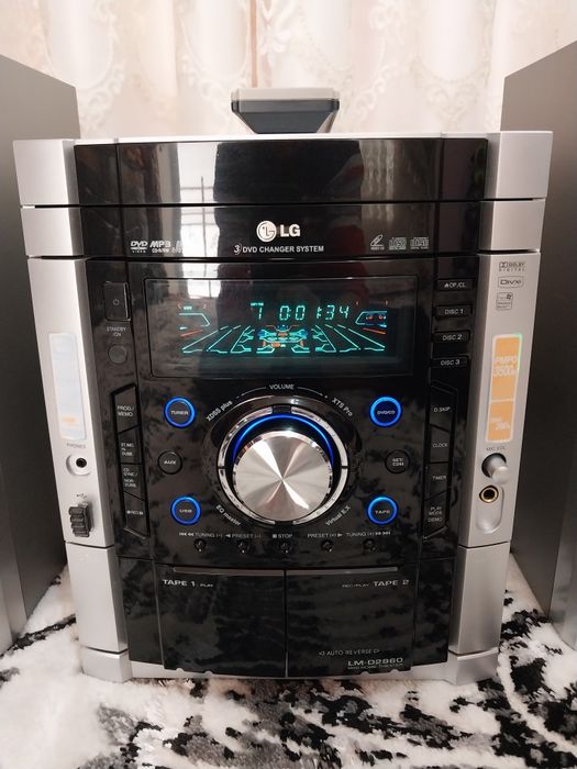 Muzikalni sentr LG sotiladi 3500W P.M.P.O