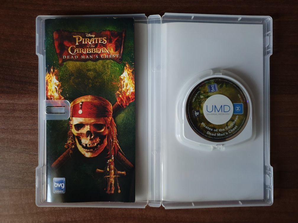 Pirates Of The Caribbean Dead Mans Chest PSP/Playstation Portabil